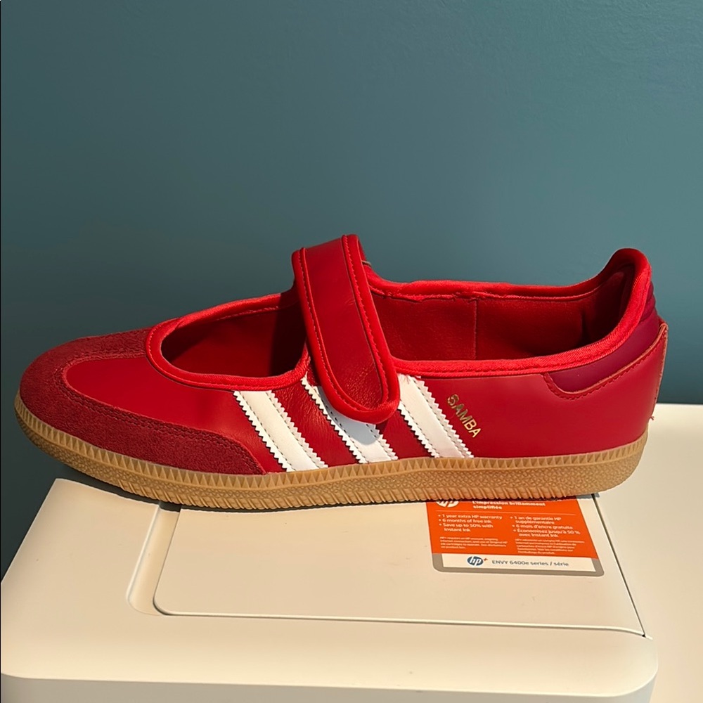 Womens Red Samba Shoes